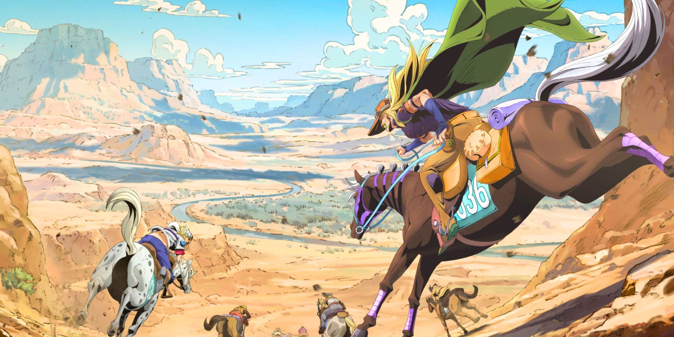 Jojo’s bizarre adventure: steel ball run arriva su netflix