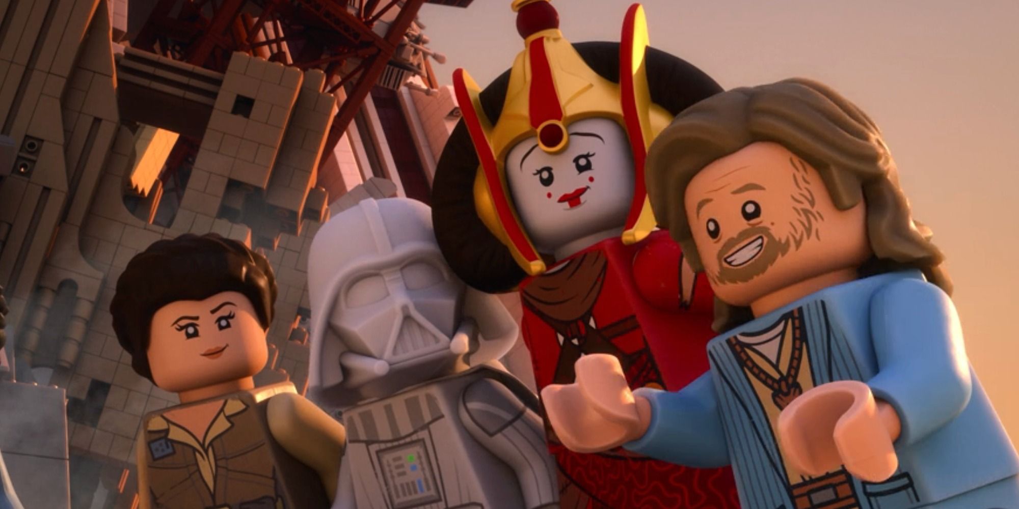 Lego star wars riunisce per la prima volta la famiglia skywalker