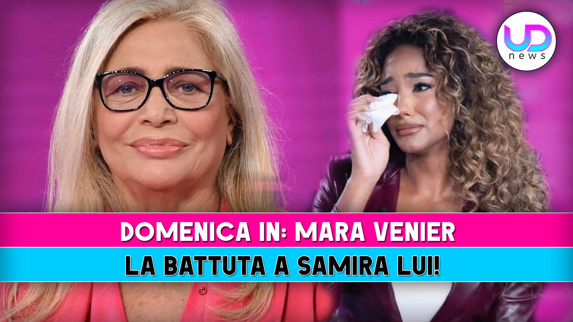 Domenica in, la battuta di mara venier che ha infiammato samira lui