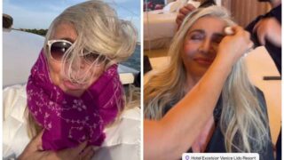 Mara Venier al Festival del Cinema di Venezia: un look da diva senza tempo