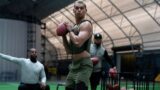 Allenamento intensivo di tyriq withers per il ruolo in nfl