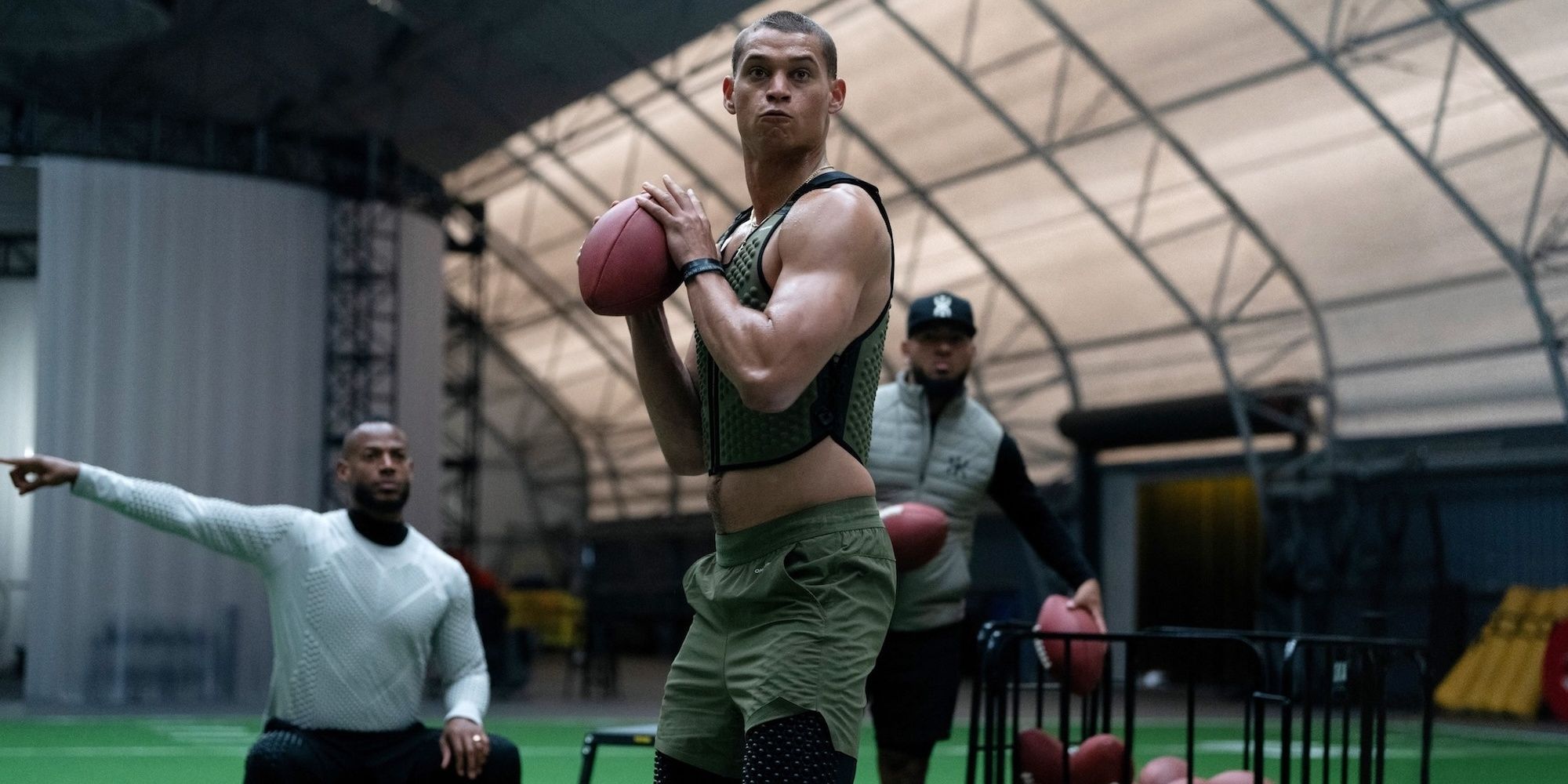 Allenamento intensivo di tyriq withers per il ruolo in nfl