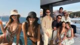 Nina Dobrev in vacanza su yacht con Zac Efron e Chace Crawford