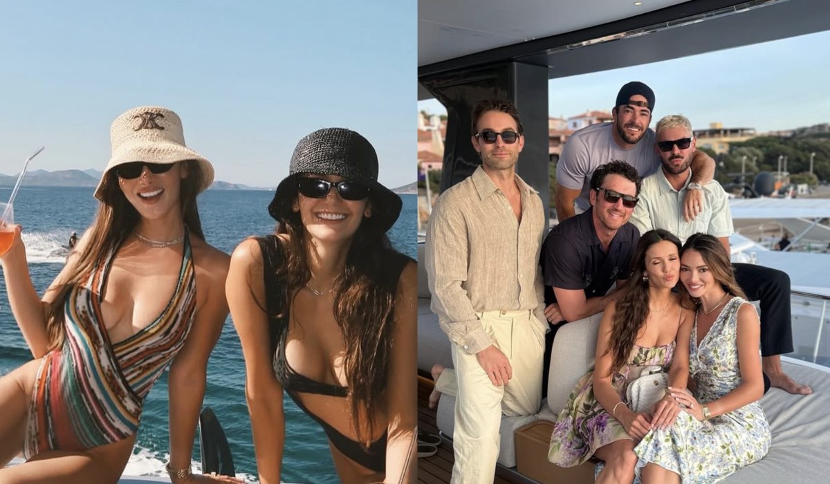 Nina Dobrev in vacanza su yacht con Zac Efron e Chace Crawford