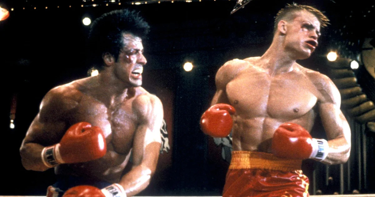 Scena iconica di Rocky IV porta Sylvester Stallone in terapia intensiva Scena iconica di Rocky IV porta Sylvester Stallone in terapia intensiva