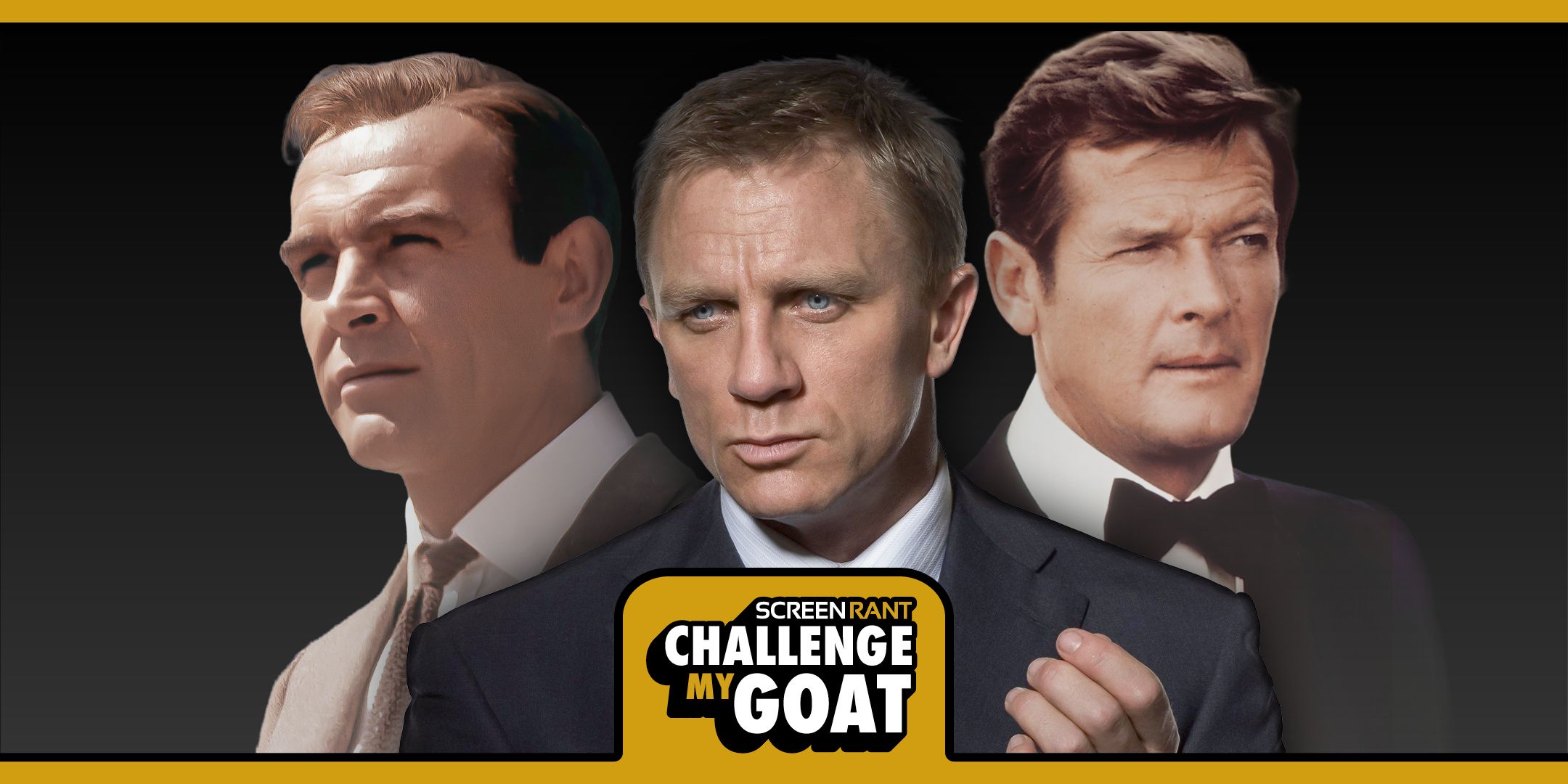 Challenge my goat: il primo episodio con james bond