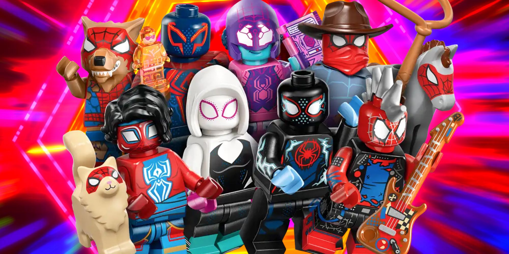 LEGO Marvel Spider Verse: le 12 migliori minifigure classificate LEGO Marvel Spider Verse: le 12 migliori minifigure classificate