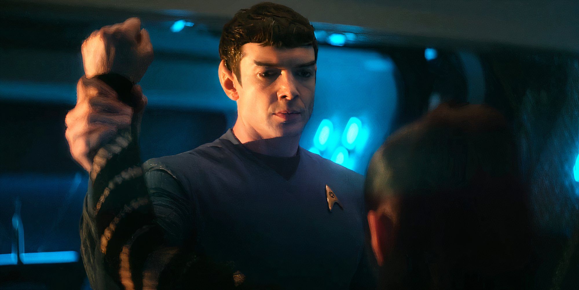 Spock contro khan nel episodio di strange new worlds Spock contro khan nel episodio di strange new worlds