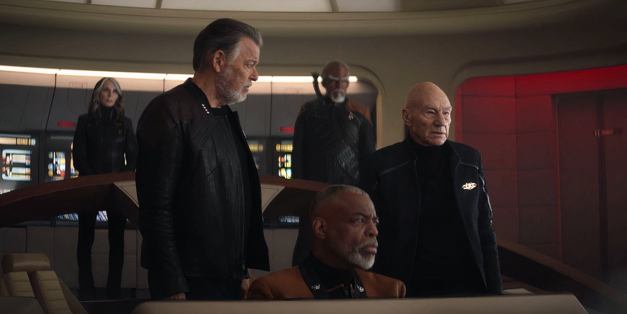 Marina Sirtis esclude un ritorno del cast di TNG in Star Trek: Legacy