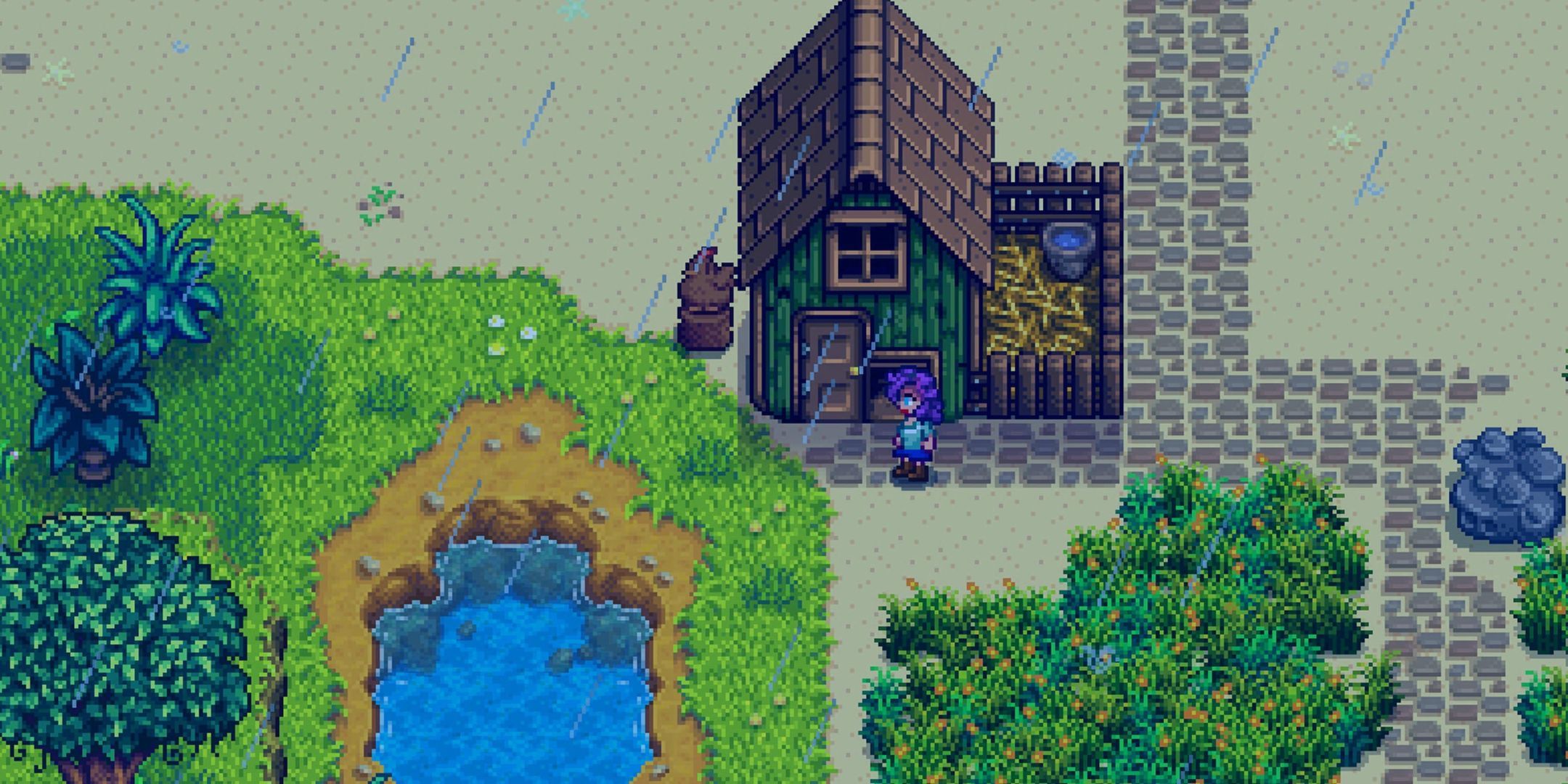 Fantasy mondi per giochi accoglienti come stardew valley