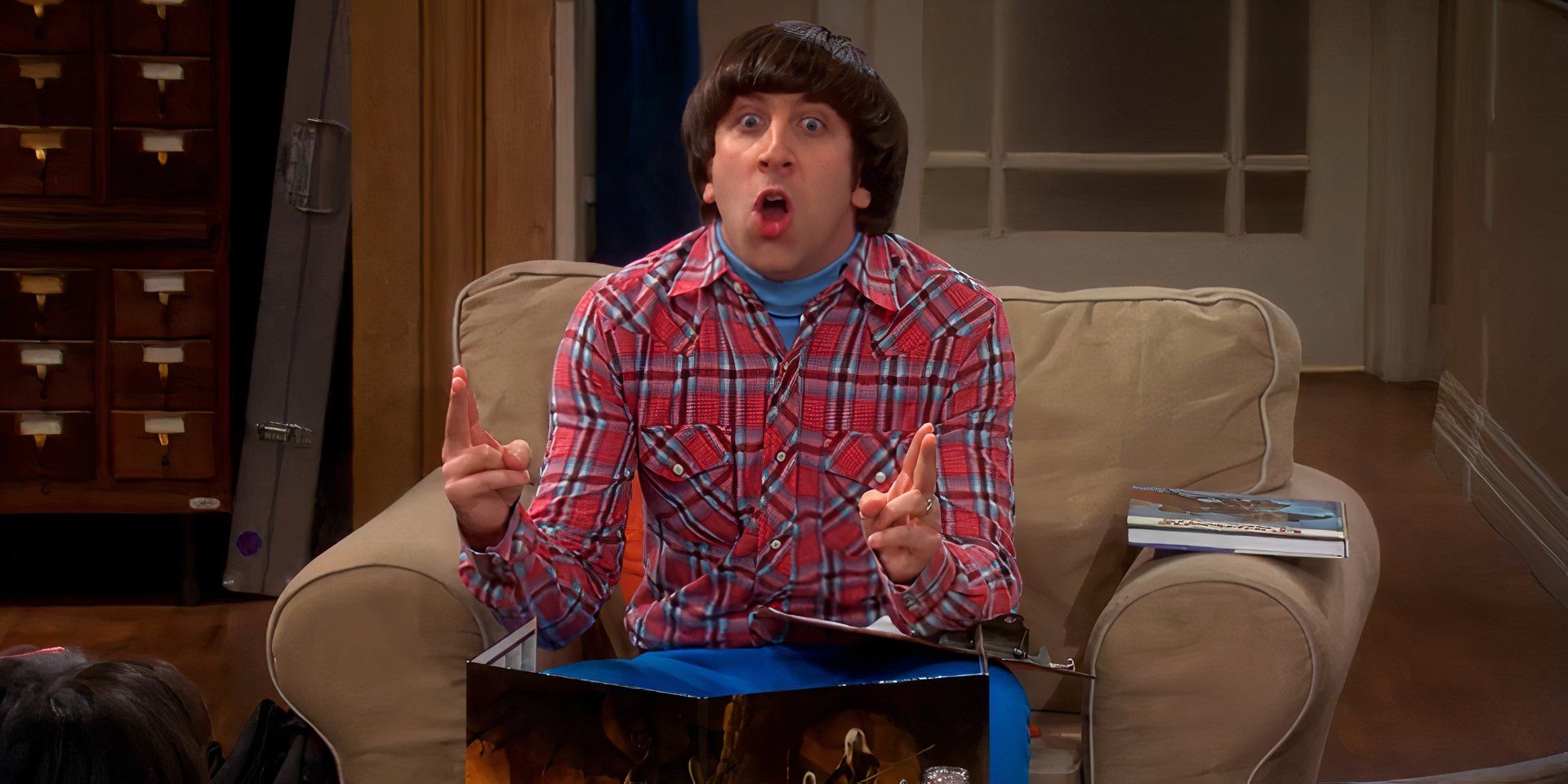 Howard Wolowitz non sarebbe mai andato nello spazio in TBBT Howard Wolowitz non sarebbe mai andato nello spazio in TBBT