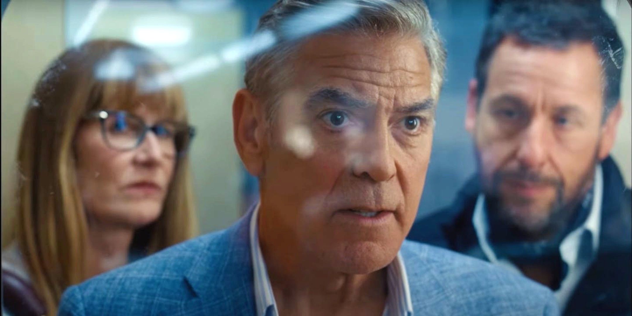 george clooney e adam sandler nel trailer di jay kelly