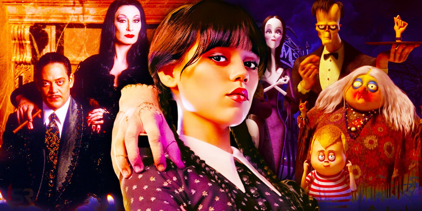 La famiglia addams: tutte le serie tv e i film in ordine cronologico