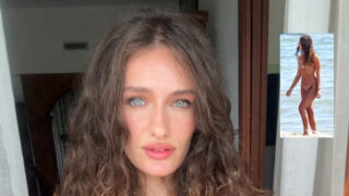 Figlia della vip: la meravigliosa ragazza dai capelli ricci e occhi di ghiaccio