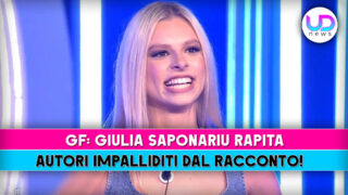 Giulia saponariu racconta il rapimento che fa tremare gli autori del grande fratello