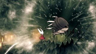 Battagliare il savage beastfly in hollow knight: silksong