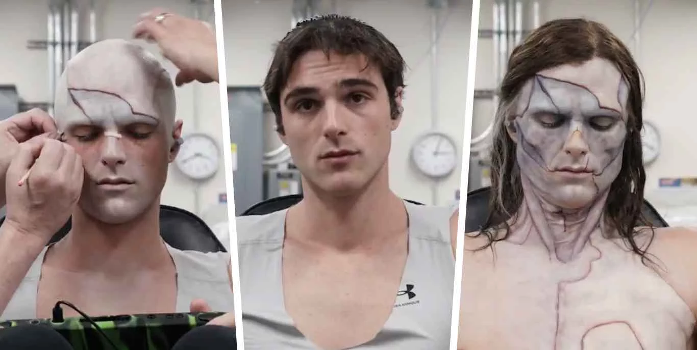 Jacob Elordi trasformazione sorprendente per Frankenstein il video che devi vedere