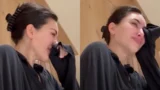Kim Kardashian emozionata in lacrime su Instagram