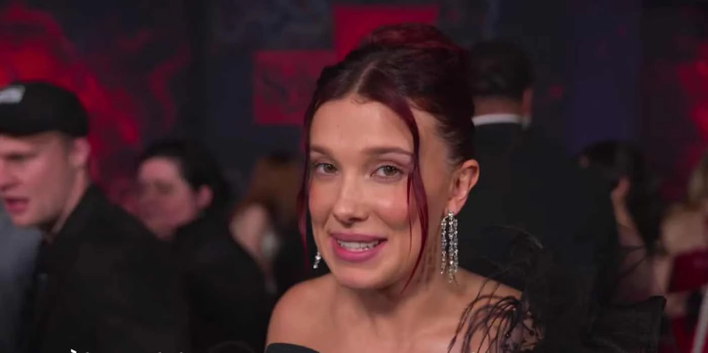 Milly bobby brown sceglie un collega di stranger things come padrino di sua figlia