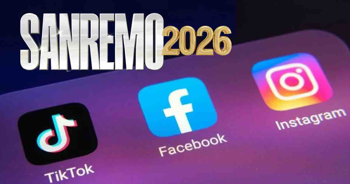 Sanremo 2026 i big più popolari sui social