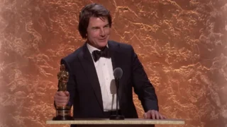 Tom cruise vincitore dell oscar onorario la prima statuetta per l attore