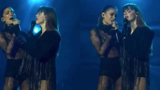 Annalisa ed Elodie duettano e rendono omaggio a Ornella Vanoni