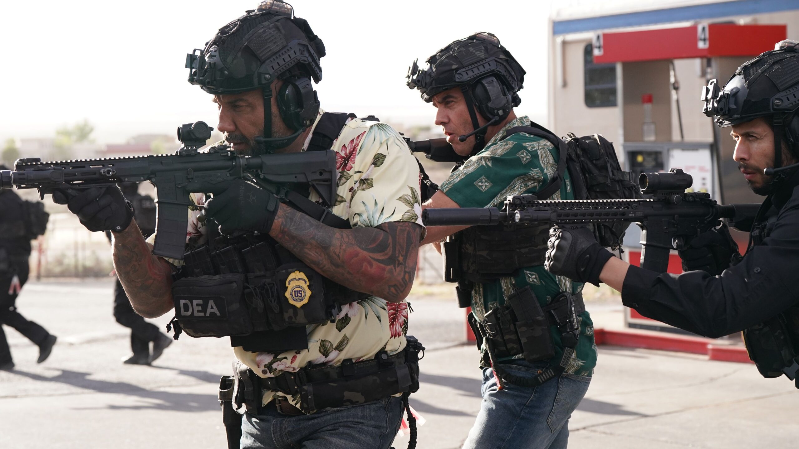 Dave bautista sogna di lanciare una serie d’azione con trap house ricca di star