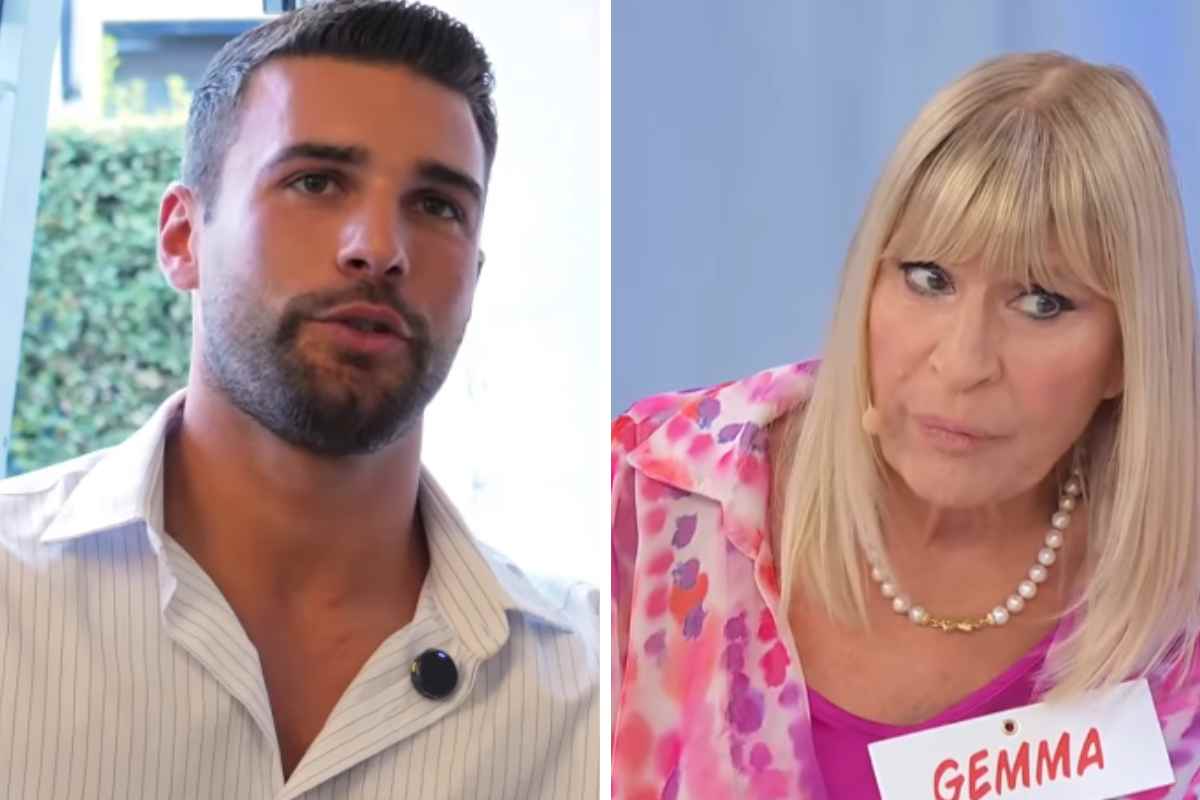 Uomini e donne flavio minaccia addio gemma galgani  triangolo inaspettato