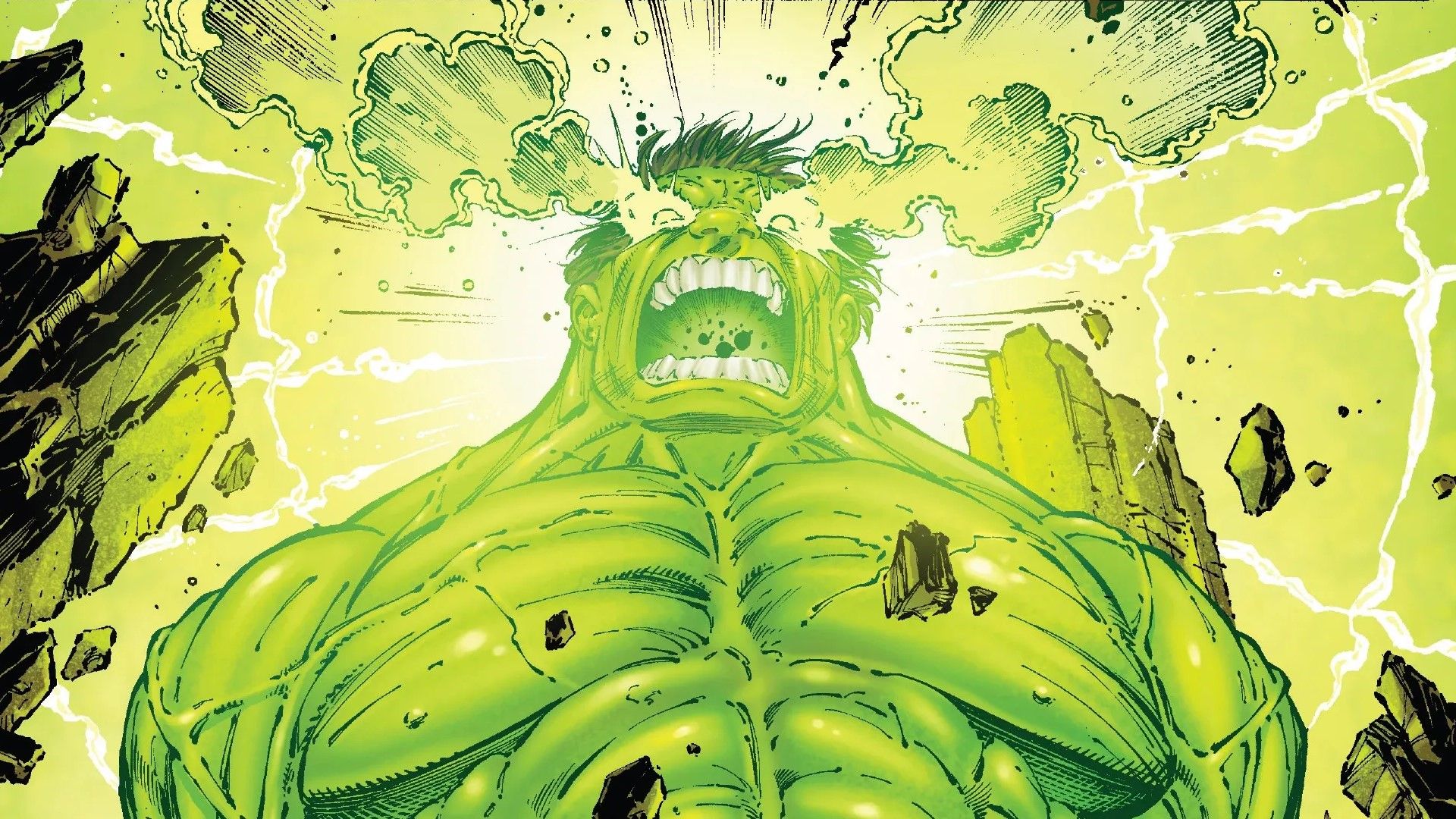 Hulk di marvel così potente da ridicolizzare galactus