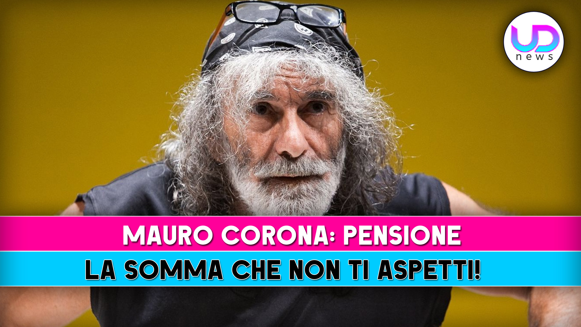 Quanto prende Mauro Corona di pensione e quale è la somma reale