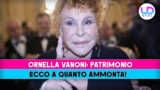 Ornella vanoni patrimonio incredibile somma