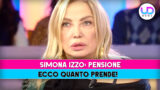 Simona izzo pensione: la somma che provoca discussioni