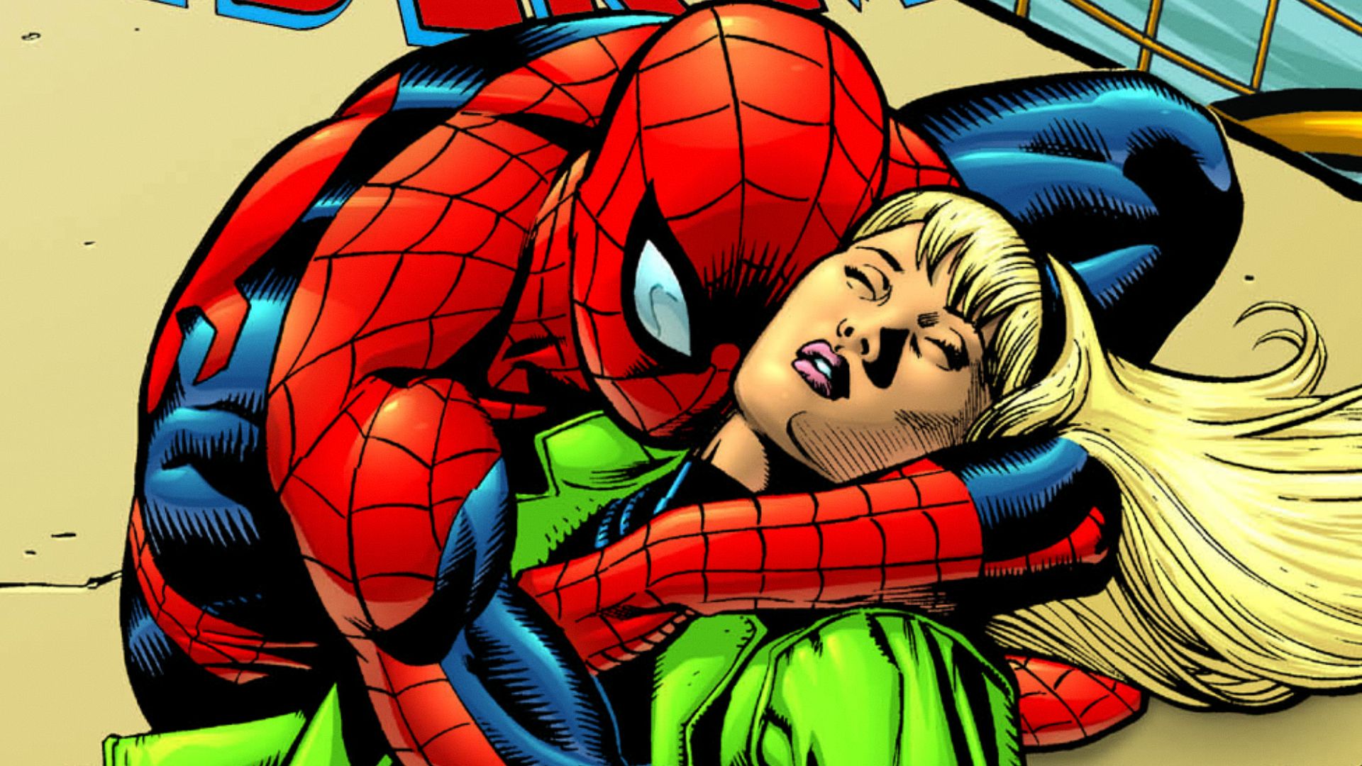 Green goblin uccide di  gwen stacy ricreando la tragedia di spider man
