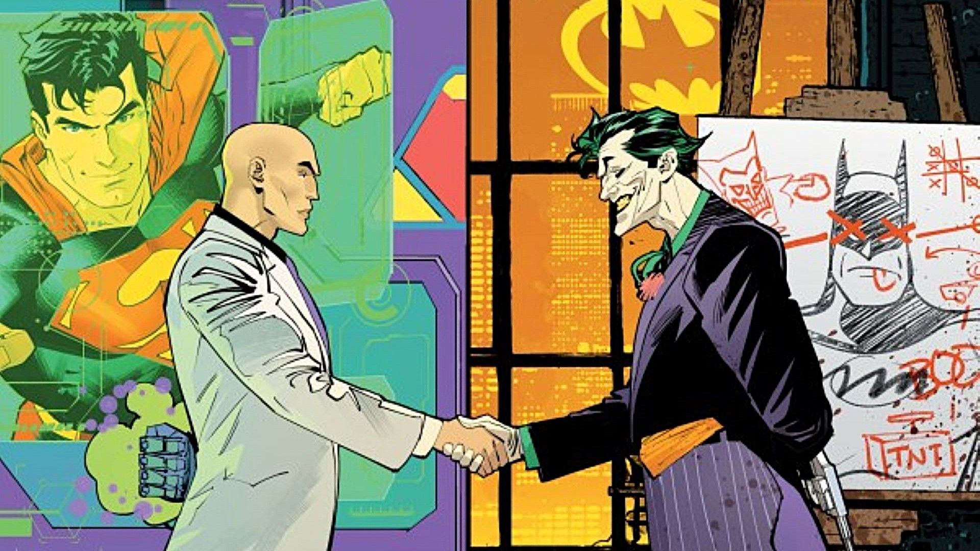 Fusione joker lex luthor: il nemico più pericoloso di superman e batman Fusione joker lex luthor: il nemico più pericoloso di superman e batman