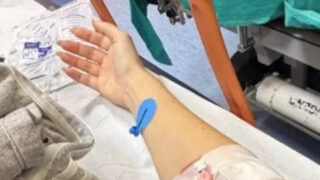 Vip italiana in ospedale: il giorno più difficile della sua vita