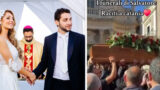 Lacrime e disperazione ai funerali di Salvatore Raciti marito di Susy Fuccillo