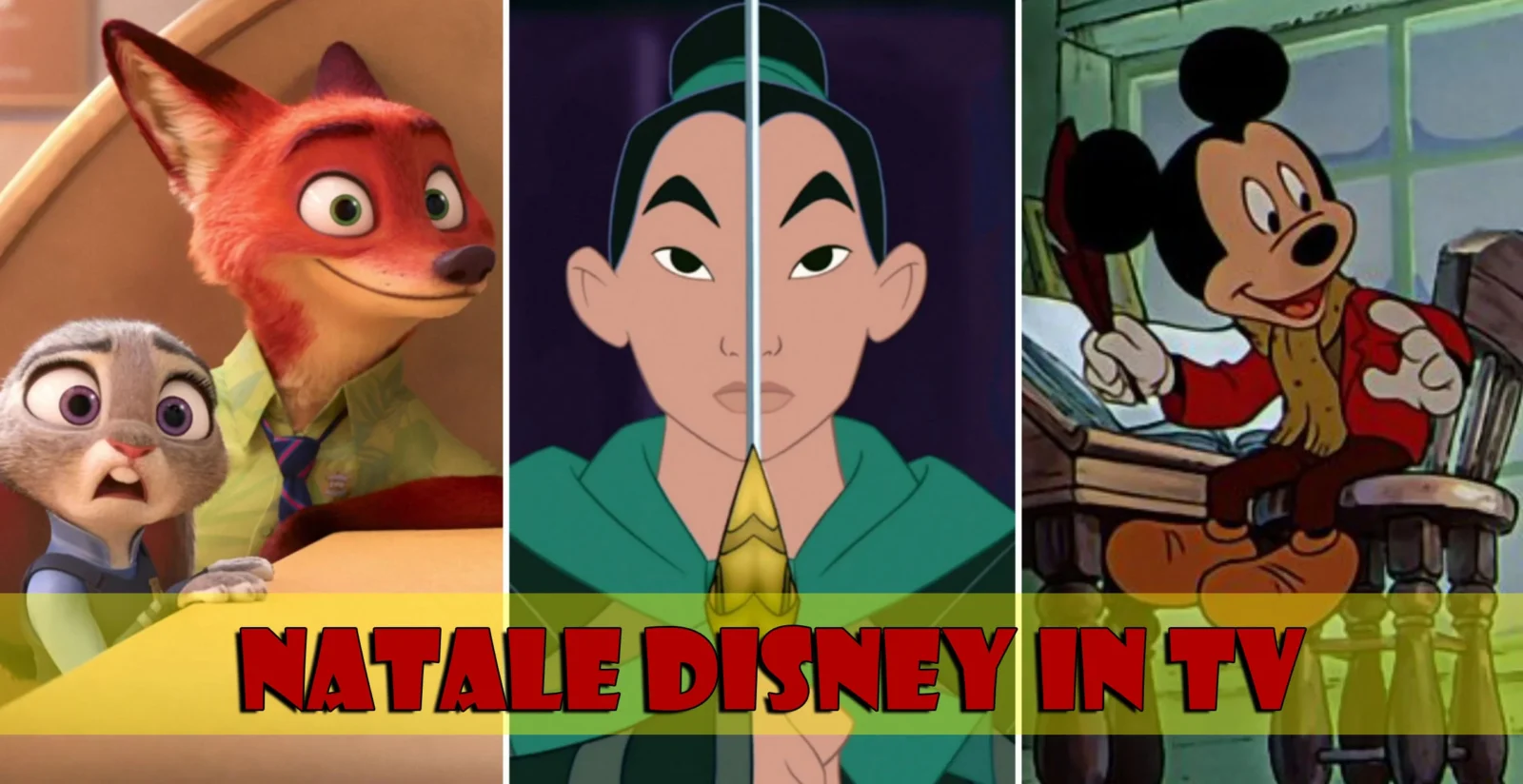 Film disney Natale 2025: programma e date delle anteprime tv