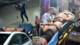 Sorpresa wwe superstar abbandona raw in ambulanza e svela i dettagli