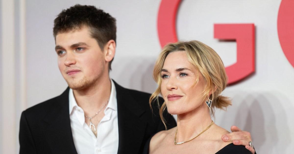 Kate winslet felice mamma: il figlio scrittore di 21 anni la supera in altezza