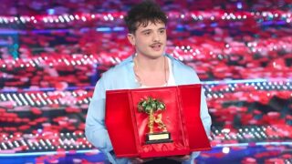 Sanremo 2026 olly protagonista della prima serata dopo la vittoria
