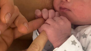 Dopo l aborto il ritorno della gioia nasce edoardo il primo figlio della coppia di canale 5