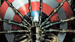 Scudo di captain america resiste all’acido degli xenomorfi in  crossover marvel