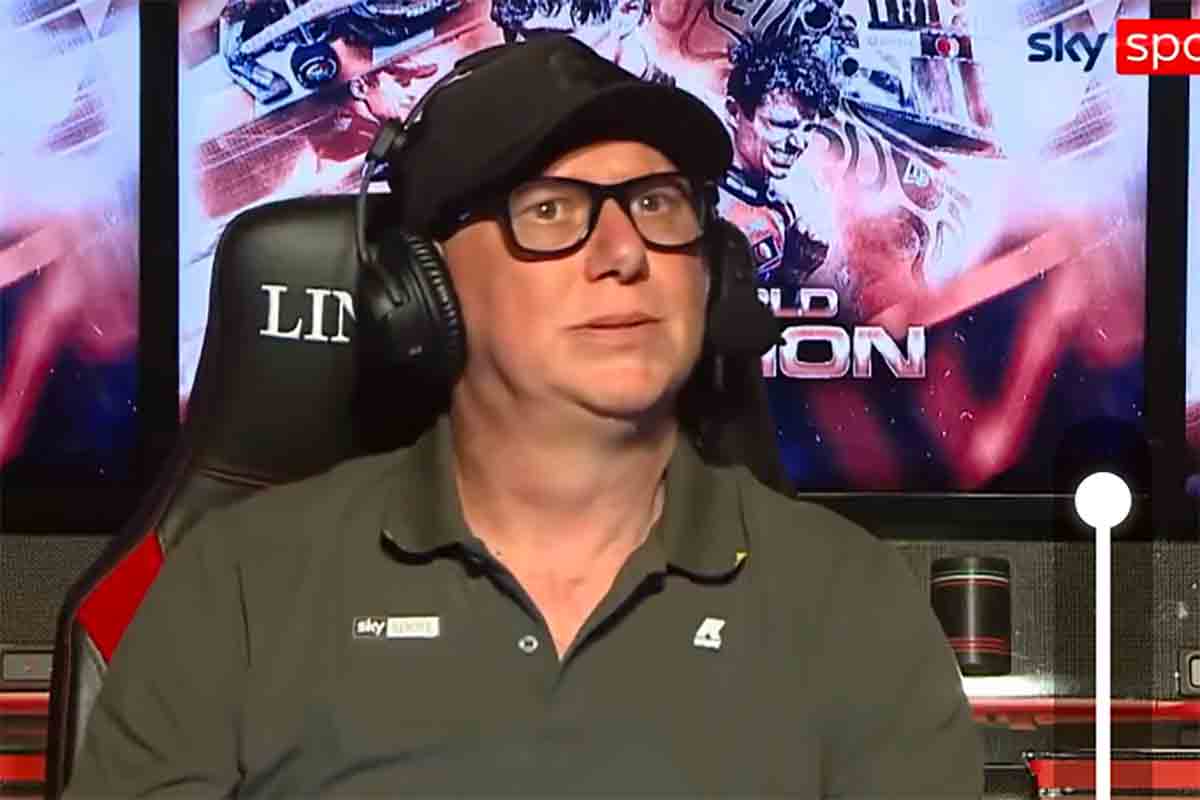 Carlo vanzini shocks sky sport f1 con annuncio e abbraccio emozionante