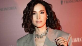 Foto mai viste di Caterina Balivo 40 anni look festa esclusiva