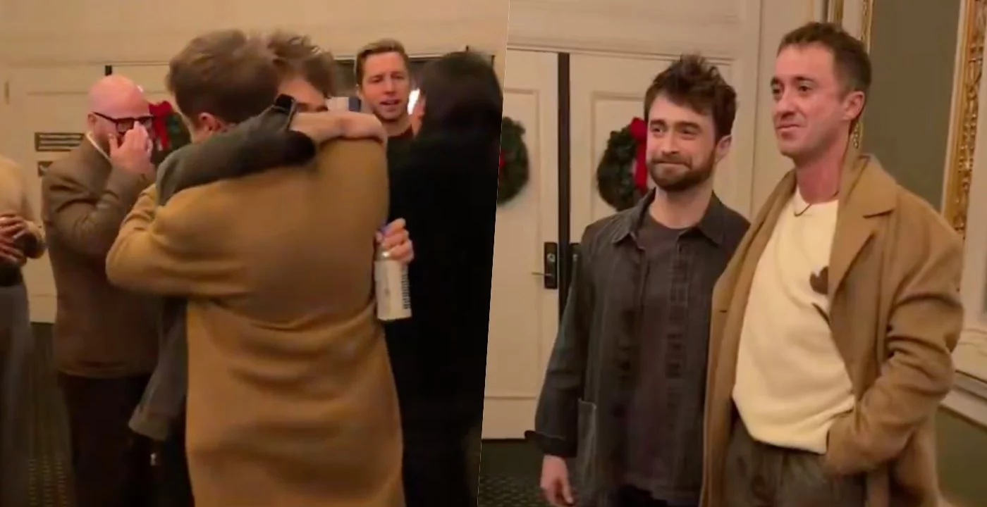Daniel radcliffe e tom felton tornano insieme dopo 14 anni da harry potter