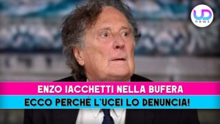 Enzo iachetti sotto accusa per le sue dichiarazioni su israele