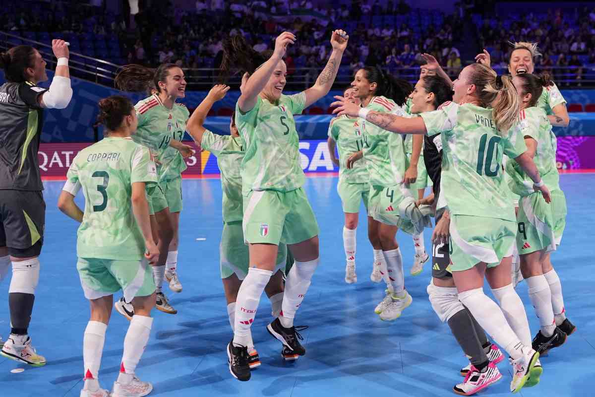 Futsal femminile Italia Portogallo quarti di finale Mondiali in diretta tv