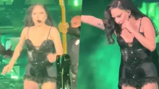 Lady gaga interrompe il concerto per soccorrere un ballerino caduto sul palco
