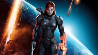 Il  aggiornamento di mass effect con attori di commander shepard