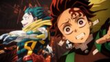 Finale di my hero academia impressionante: un avversario allarme per demon slayer